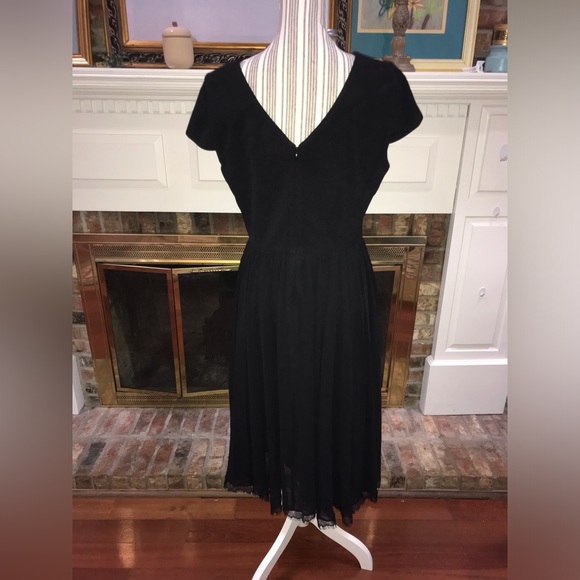 Cory chiffon Fit and flare cocktail dress Size large - Picture 11 of 13